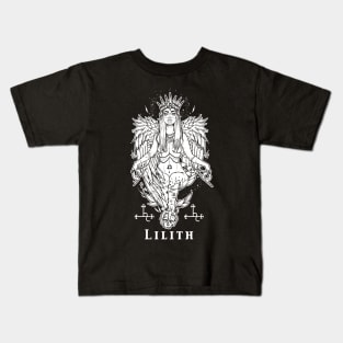 Lilith Mother of Demons Kids T-Shirt